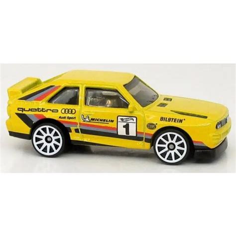 Hot Wheels Rally Champs Audi Sport Quattro Amarelo Universo Hot Wheels