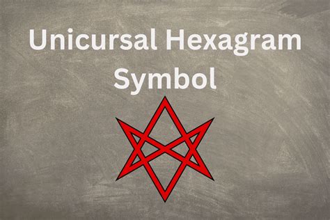 Unicursal Hexagram Meaning & Symbolism - SymbolScholar