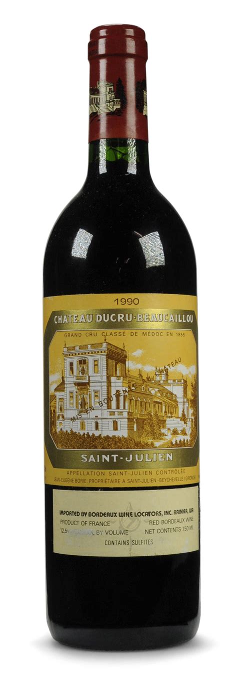 Château Ducru Beaucaillou 1990 Saint Julien 2ème Cru Classé Christies