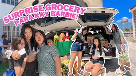 Surprise Grocery Package Para Kay Barbie Pinag Grocery Ng Bakla Ng