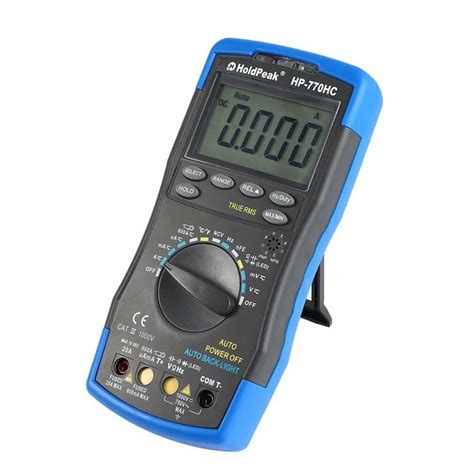 Holdpeak Hp Hc True Rms Auto Ranging Digital Multimeter With Ncv