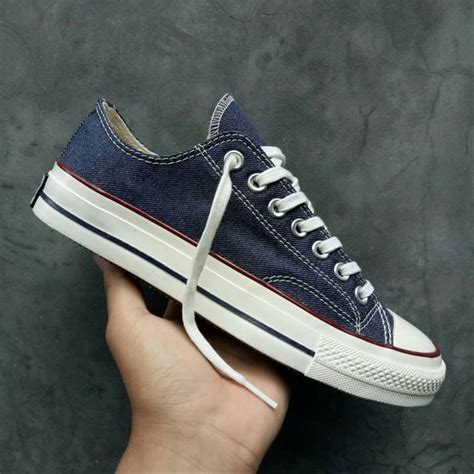 Jual Sepatu Converse All Star Ct Chuck Taylor 70s Navy Denim Bnib