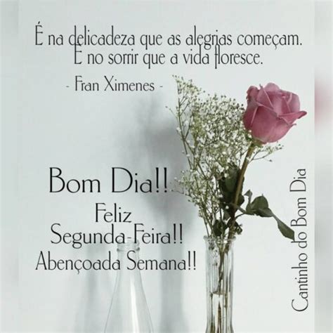 Feliz Segunda Feira E Boa Semana Frases E Imagens Para Todos