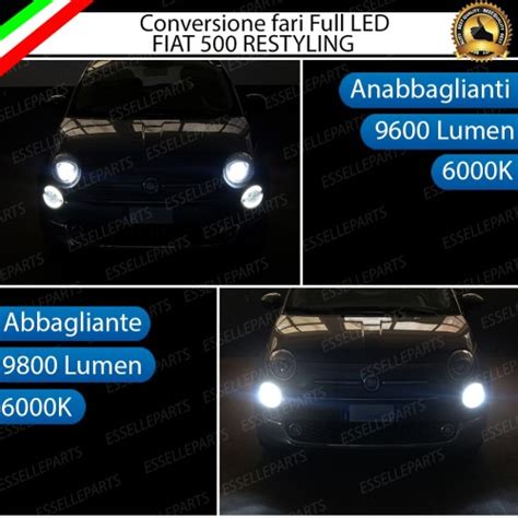 Conversione Fari Full Led K Fiat Restyling