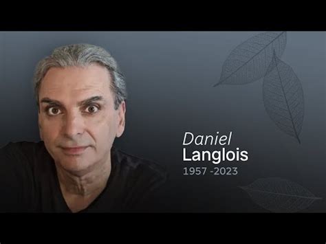 Daniel Langlois une vie à plusieurs dimensions YouTube