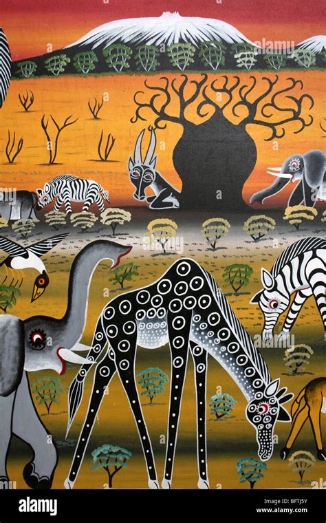 African Animal Paintings