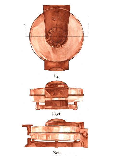 Views of a Waffle Iron on Behance