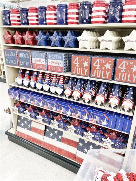 A Peek At Hobby Lobbys Patriotic Decor Lizzy Erin Patriotic