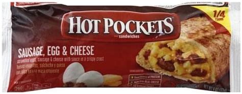 Hot Pockets Sausage Egg Cheese Sandwiches Oz Nutrition Information Innit