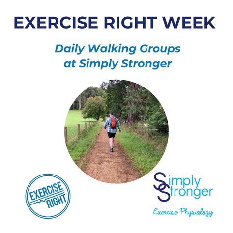 Free Social Walking Group Vic Exercise Right