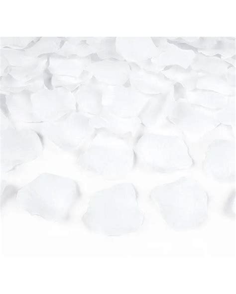 White Paper Rose Petal Confetti Cannon - 40cm | Party Delights