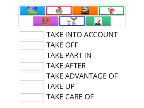 PHRASAL VERBS AND EXPRESSIONS Une Las Parejas