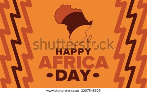 Africa Day Happy African Freedom Day Stock Vector (Royalty Free) 2207548925 | Shutterstock