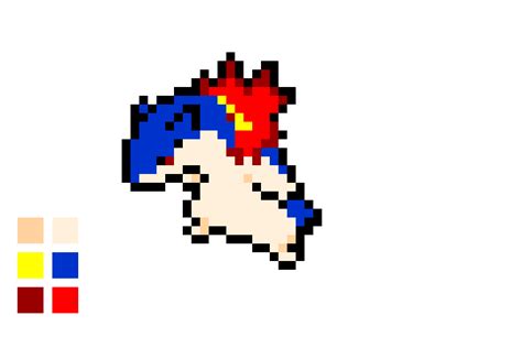 Typhlosion pixel art | Pokécharms