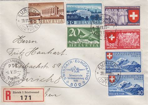 SWISSAIR Europaflug Süd 1939 Kaufen auf Ricardo