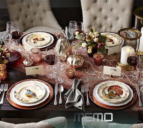 20 Pottery Barn Thanksgiving Table Ideas