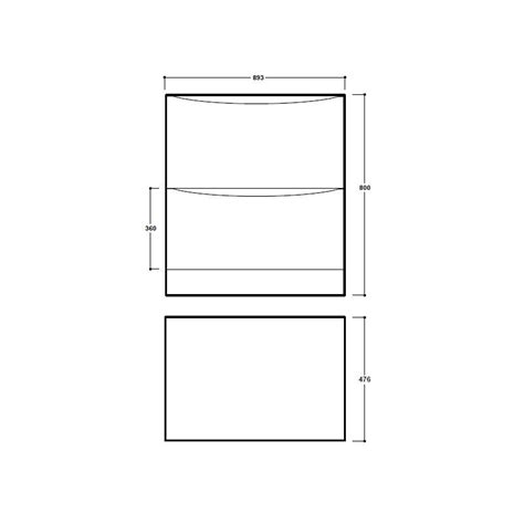 Synergy Kiev Grey Matt 900mm Floor Mounted Vanity Unit And Basin