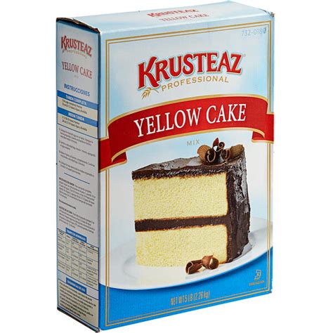 Krusteaz Professional Lb Yellow Cake Mix Case