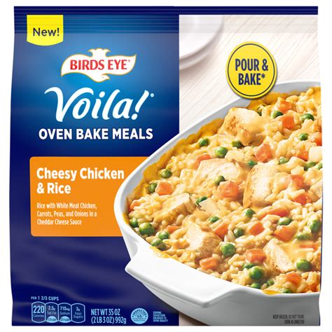 Save On Birds Eye Voila Oven Bake Meals Cheesy Chicken And Rice Order Online Delivery Martins