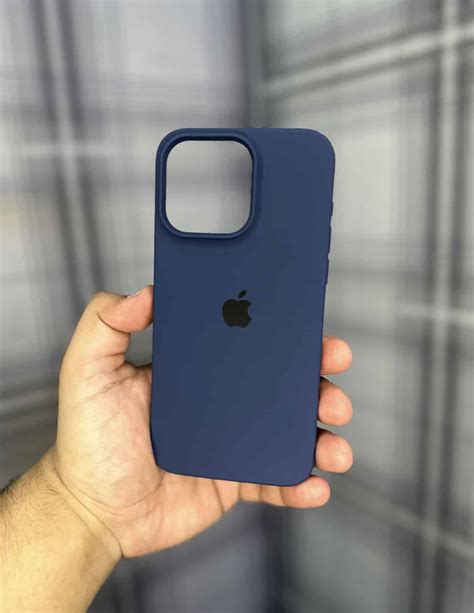 silicone cover Blue Titanium iphone 15 pro/max High Qulity Case