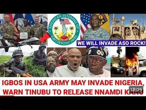 Tinubu Flee As Igbo Warlord Army In America Vow Prove Tinubu Dat