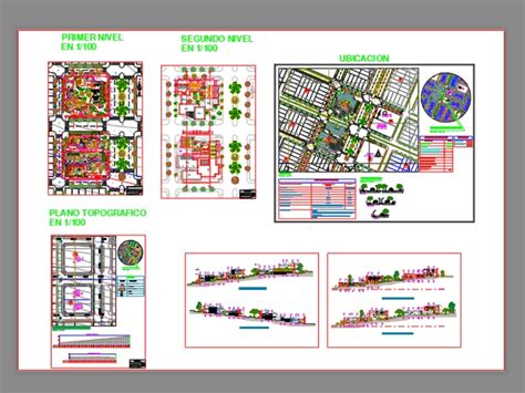 Centro Cultural Em Autocad Baixar Cad 19 38 Mb Bibliocad