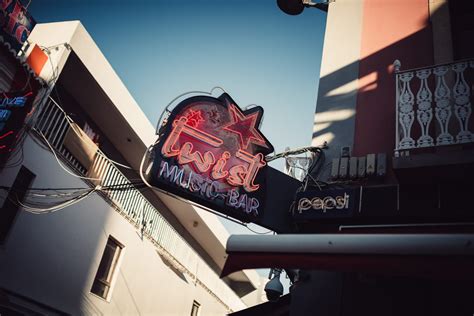 a bar on the strip albufeira - Follow Your Detour