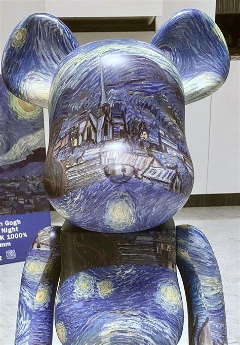 Moma X Medicom Be Rbrick Van Gogh The Starry Night Bearbrick