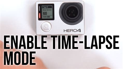 Hero4 Setup Timelapse Mode Youtube