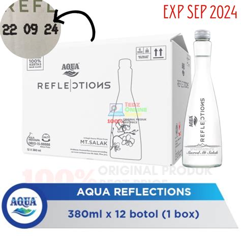 Jual Aqua Reflection 380 Ml X 12 Botol Shopee Indonesia