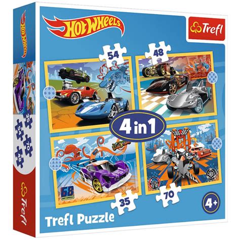 Puzzle Kirak S Hot Wheels Az Ben Puzzle Trefl