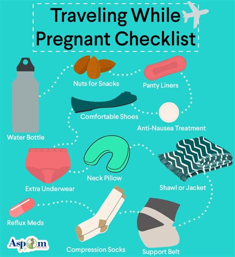 Travelling While Pregnant Checklist Aspom Birth Services