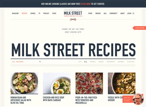 Milk Street | Cook's Gazette