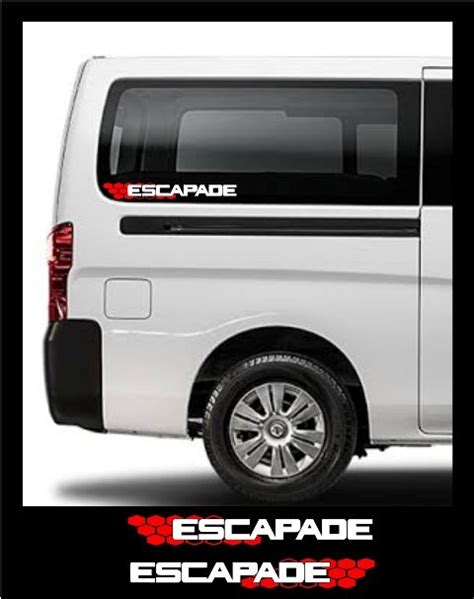 Nissan Escapade Urvan Nv Sticker Design Pcs Set Lazada Ph