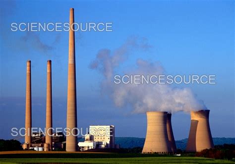 Photograph Homer City Coal Fired Power Plant Science Source Images