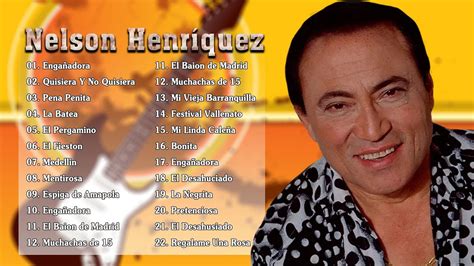 Nelson Henríquez Grandes Éxitos Tropicales Sus 20 Mejores Canciones