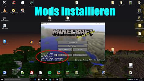 Minecraft Mods Installieren Tutorial YouTube