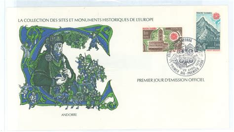 Andorra French 262 263 1978 Europa Set Of 2 On An Unaddressed