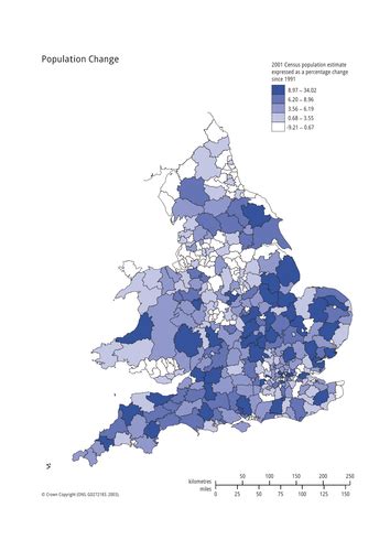 Population Density of the UK | Teaching Resources