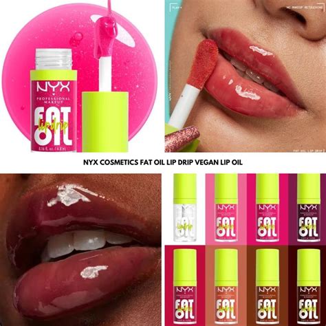 Nyx Cosmetics Fat Oil Lip Drip Vegan Lip Oil Lip Oil Nyx Cosmetics