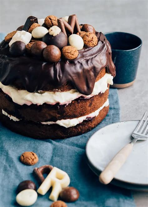 Sinterklaastaart Met Strooigoed Uit Paulines Keuken