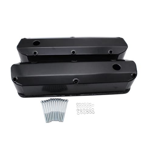 Amazon Set Shlpdfm Valve Covers Black Fabricated Aluminum Tall