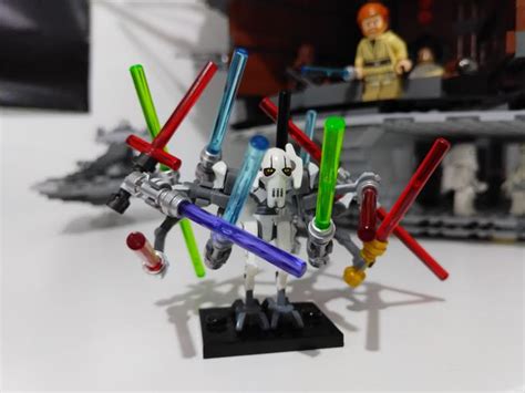 My attempt to recreate u/Thibson34's Grievous collection on LEGO | /r/PrequelMemes | General ...