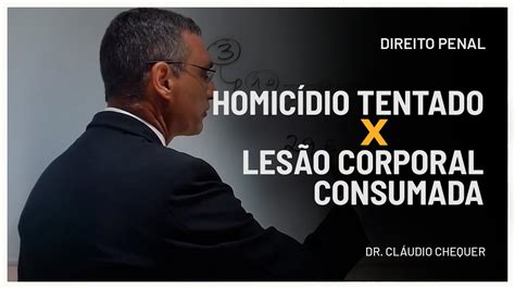 Homic Dio Tentado N O Se Confunde Les O Corporal Consumada Dr