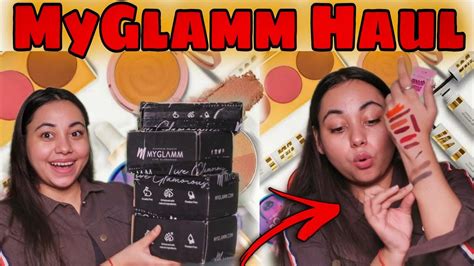 Myglamm Makeup Haul First Myglamm Haul Glam Girl Bebo Youtube