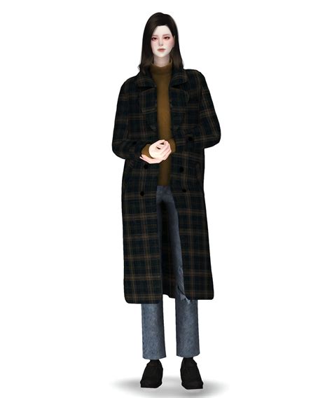 Long Woolen Coat Coat Woolen Coat Woolen