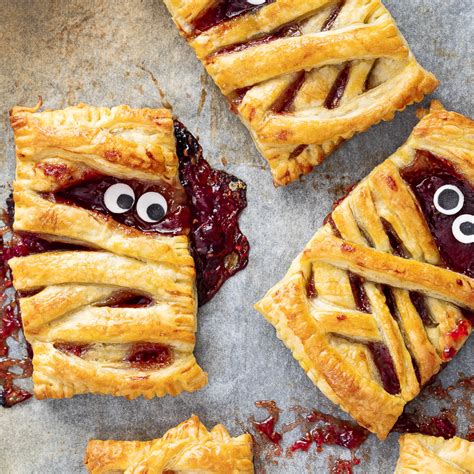 Halloween Mummy Berry Hand Pies Simply Delicious