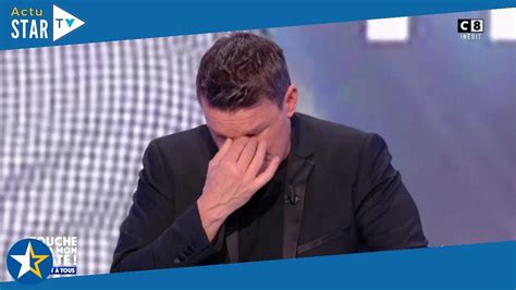 Benjamin Castaldi l animateur fond en larmes dans TPMP après le