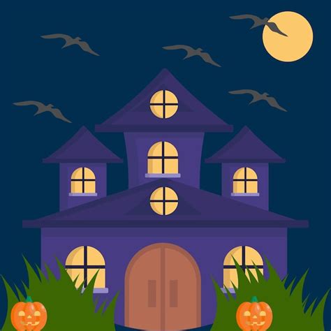 Bonne Nuit D horreur D halloween Modèle Graphique D illustration