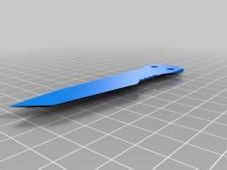 Recon Butterfly Knife Valorant 3d Models STLFinder